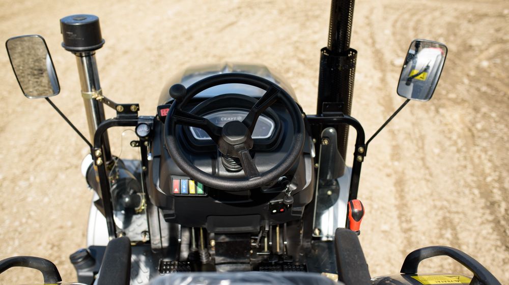 Мінітрактор СКАУТ504 Компресор Примусова гідравліка Дашок РЕВЕРС Крюки