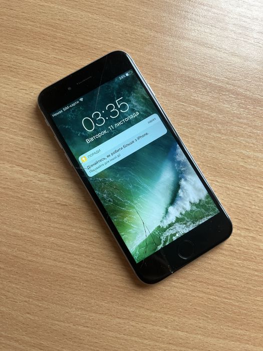 Apple Iphone 6 16 GB Space Gray в доброму стані