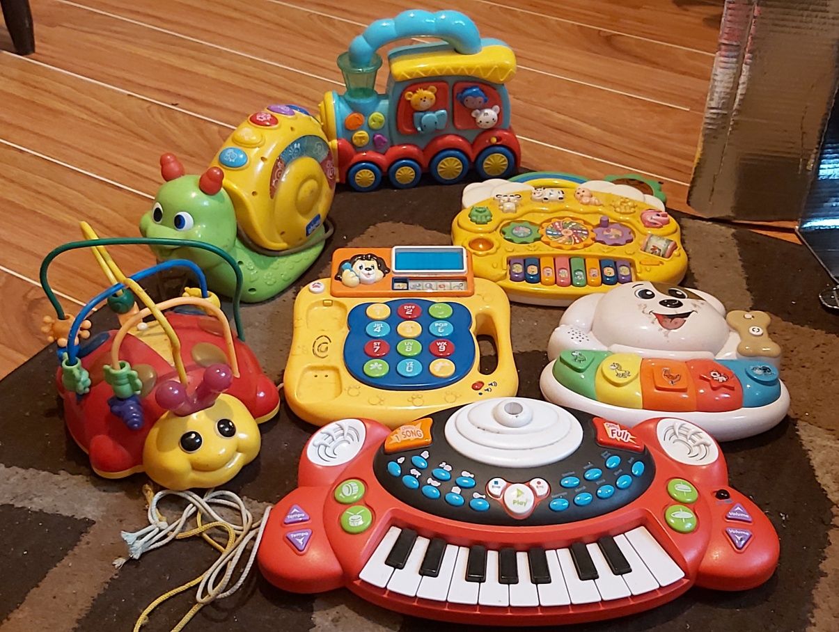 Zabawki dla dziecka grajace muzyczne do ciągnięcia