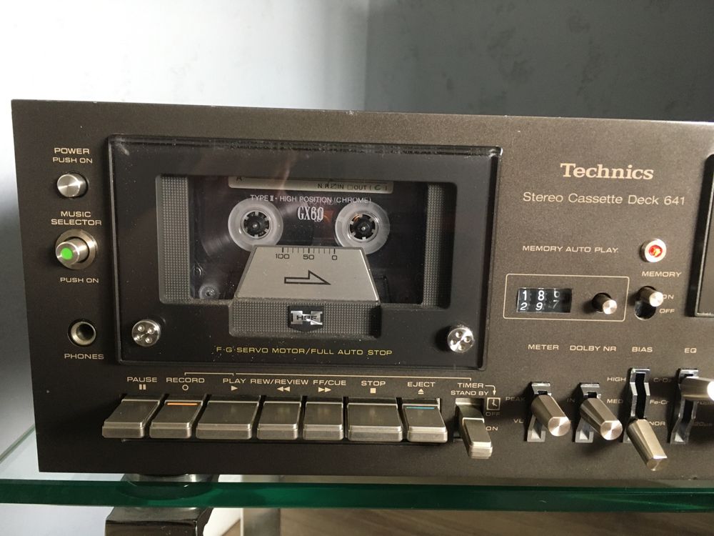 Technics RS-641 magnetofon deck hi end vintage