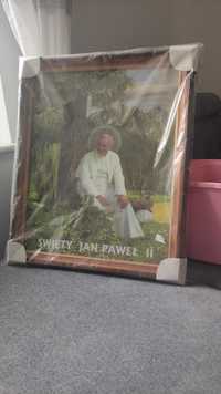 Obraz duży Jana Pawła II NoWYo
