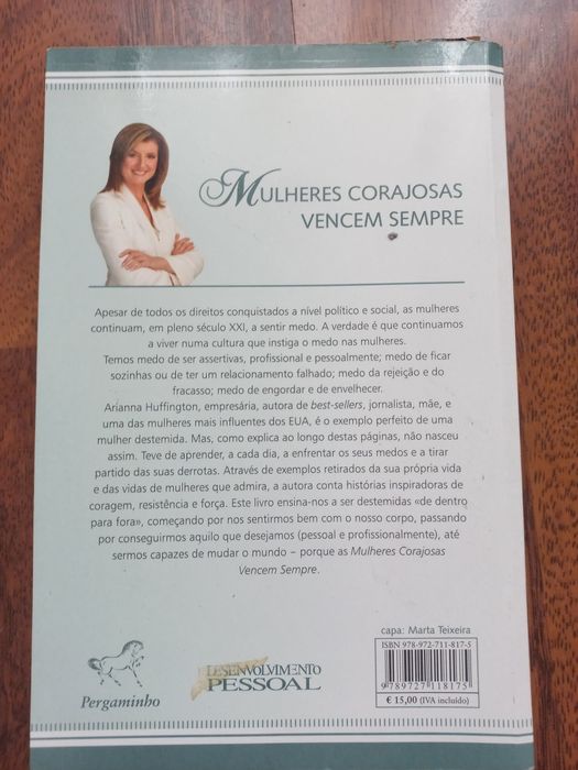 Vendo livro: Mulheres corajosas vencem sempre