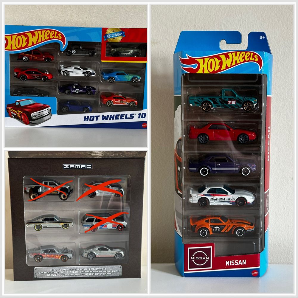 Машинки Hot Wheels Packs