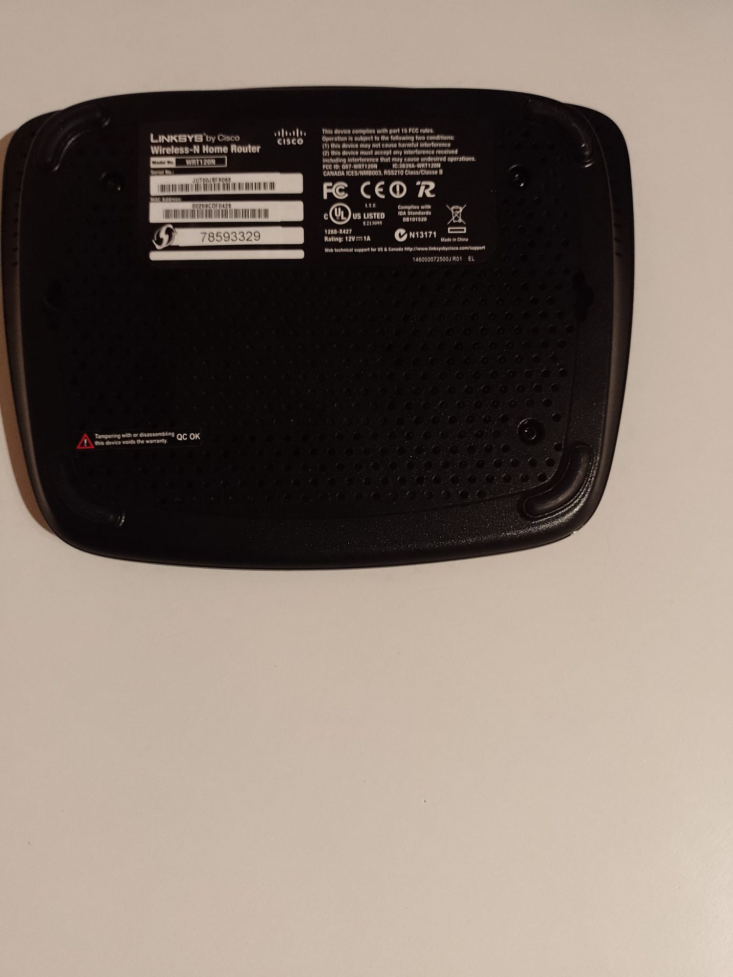 Router  Cisco Linksys