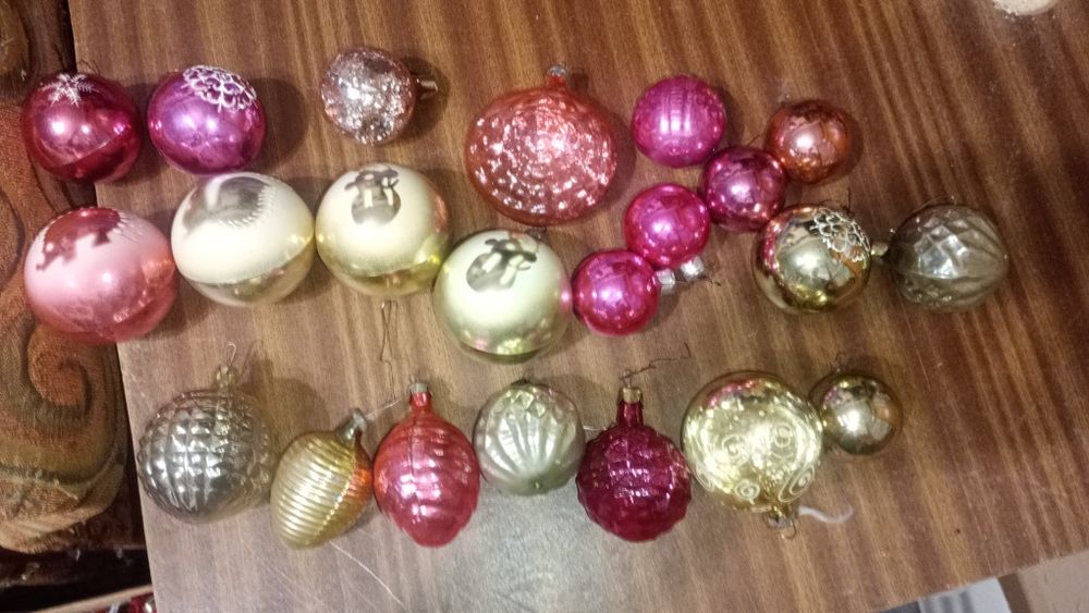 Ёлочные игрушки СССР