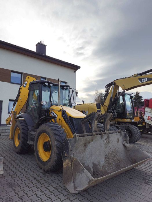 Wynajmę/ wypożyczę Koparko ładowarkę JCB 4CX AEC  140zł/h