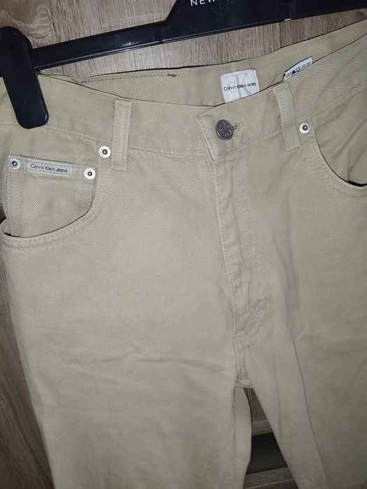 Okazja! Świetne spodnie Calvin Klein rozmiar 32/34 super stan!Szerokie