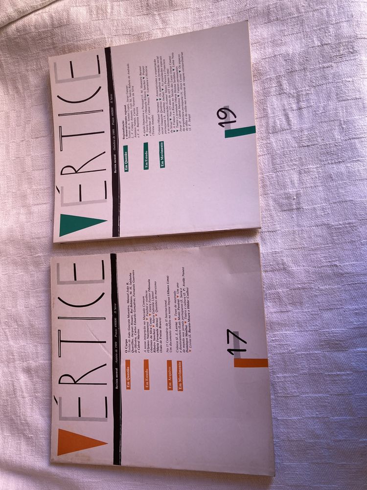 Revista mensal Vértice