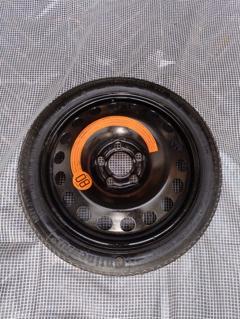 Opel Meriva A koło zapasowe r16 115/80R16 dojazdówka Astra h  5x110