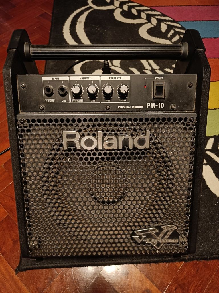 Roland PM-10 – Monitor/Amplificador para Bateria Eletrónica