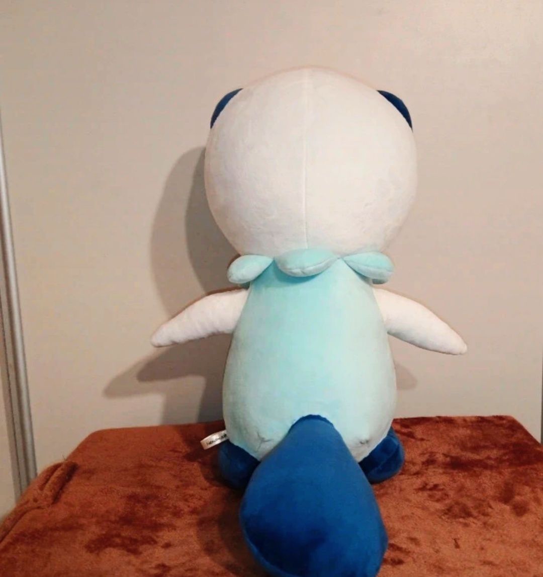 Pluszak maskotka pluszowy Pokemon Oshawott 45cm lifesize handmade