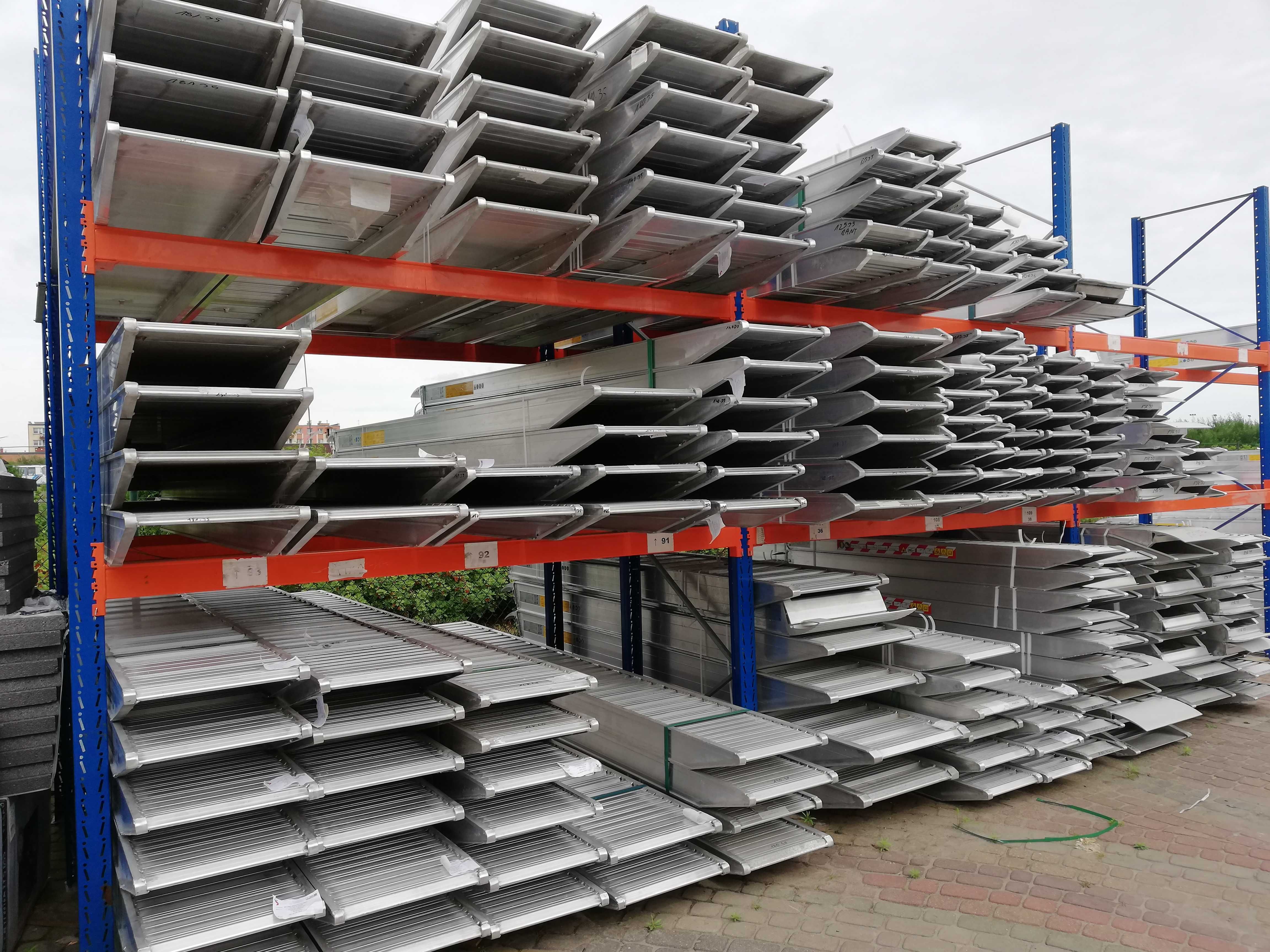Najazdy Aluminiowe 2,5m 10 ton Włoskie dostawa 0zł