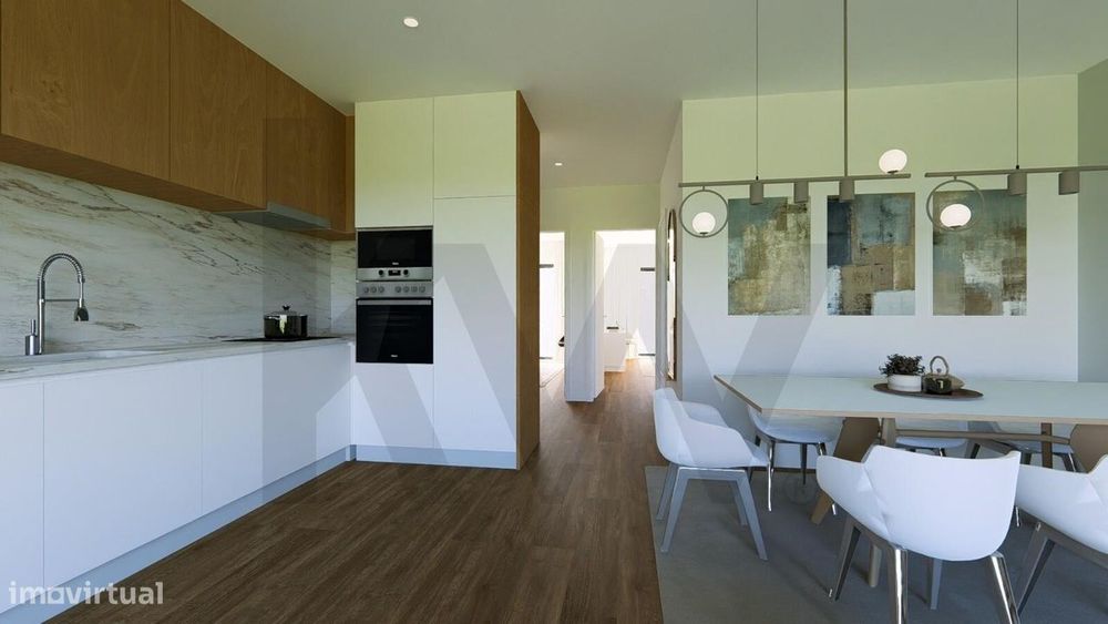 Apartamento T2 NOVO com lugar de garagem na Vista Alegre, Ílhavo-Aveir