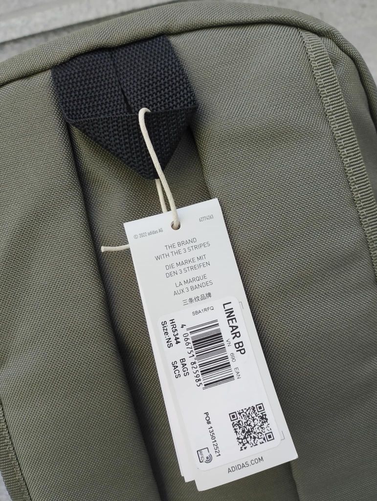 ADIDAS sportowy plecak Kolor KHAKI NOWY z metkami