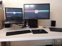 Uchwyt do monitora i laptopa 2w1