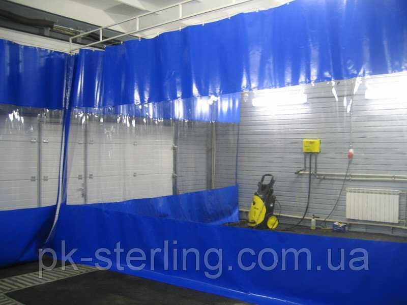 Штори для автомийок,сервісів,СТО, фарбувальних цехів,завіси тент з ПВХ