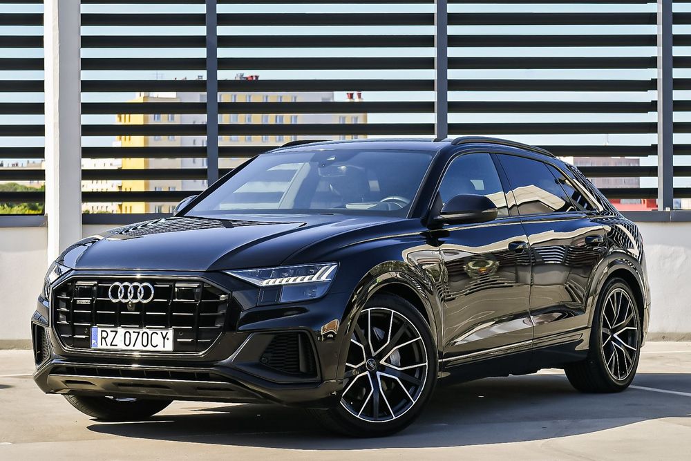 Audi Q8 50 TDI 286KM S-line,Hedup,dociągi,kamery360,BOGATE WYPOSARZENIE!