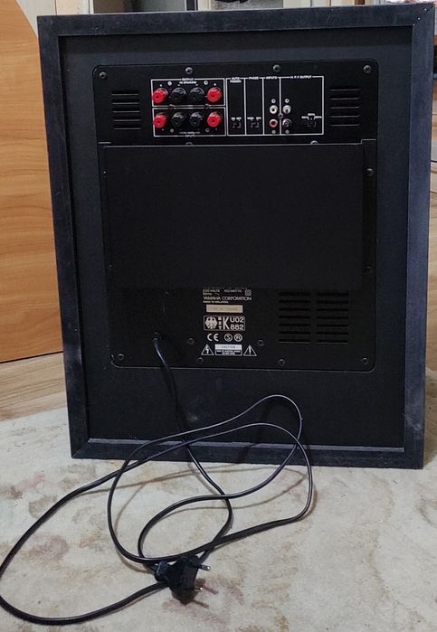 Домашний активный сабвуфер yst-sw300 yamaha