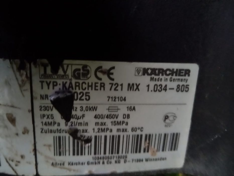 Karcher myjka 721 MX