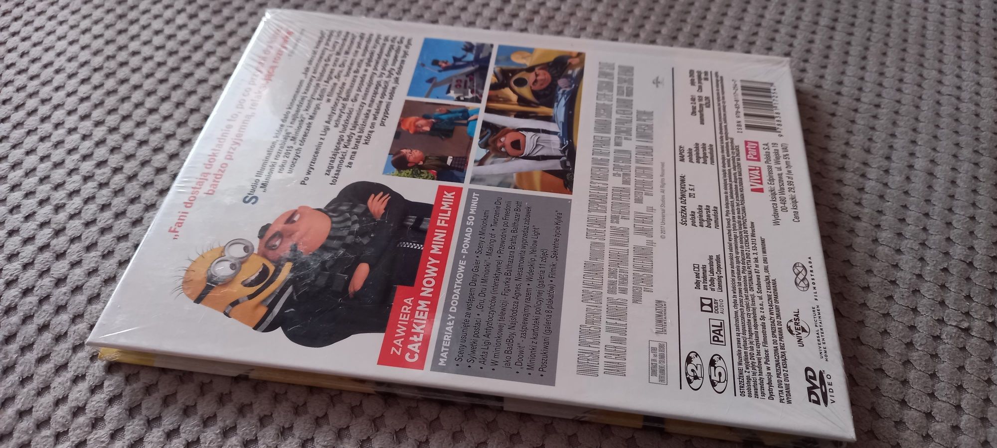 Gru,dru i minionki dvd
