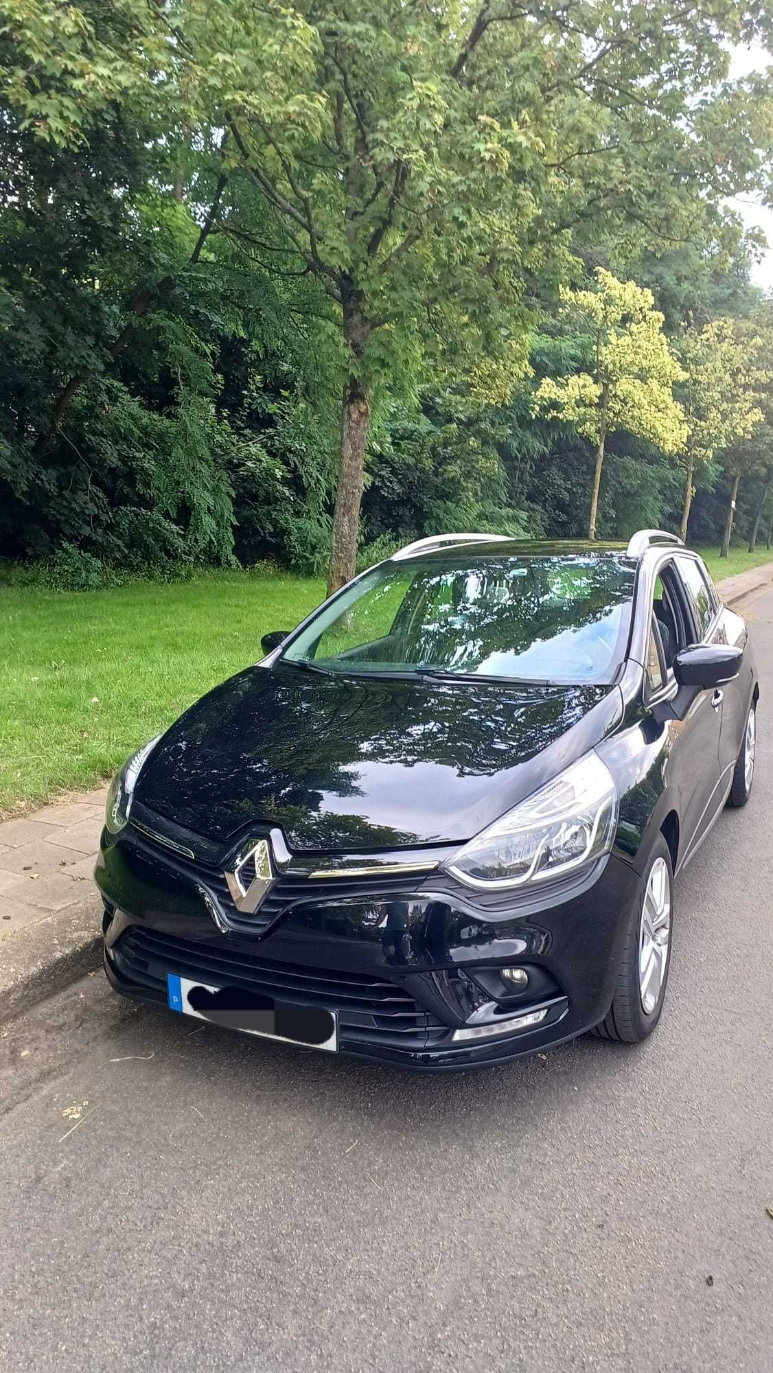 Renault clio 4 grandtour 2017 preto 1.5 dci 90cv