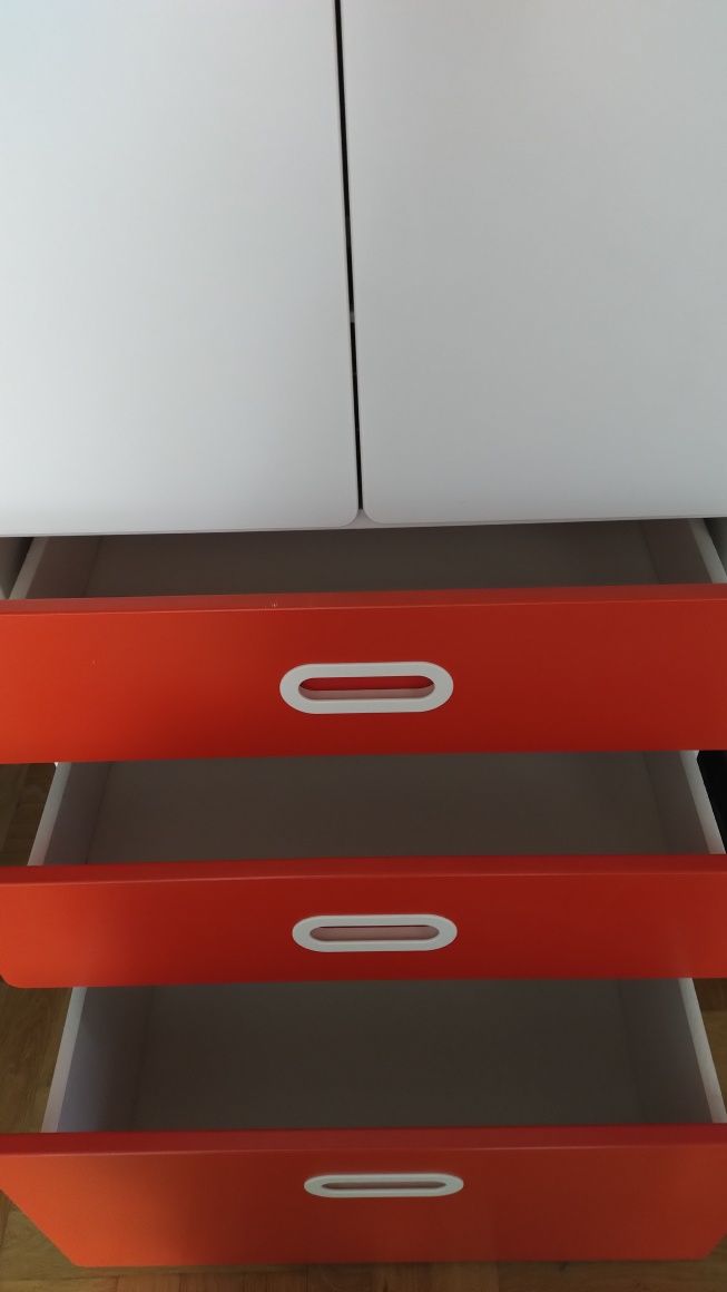 Szafa IKEA STUVA biało czarna