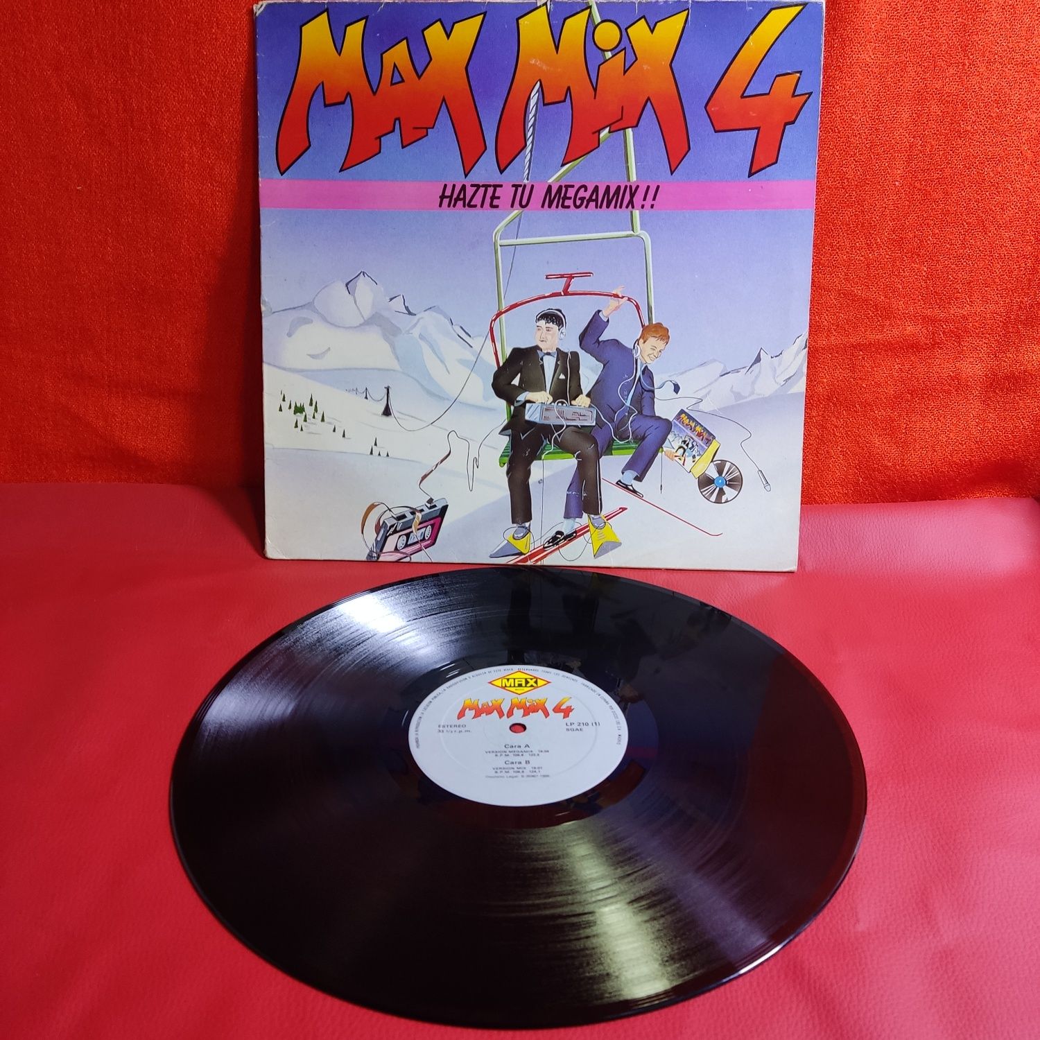 Max Mix 2,,4,,7,, Вінілові платівки.1985/86/88.Італо-диско 80x.