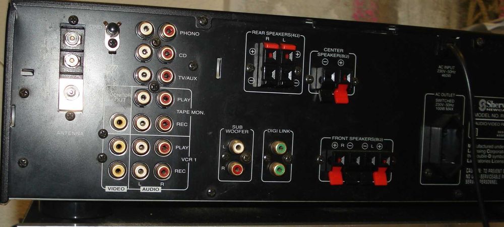 Amplificador Receiver Sherwood R-125-RDS