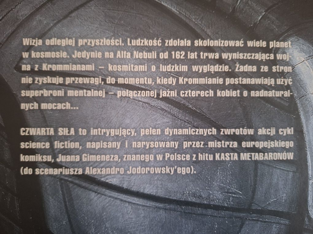 Komiks Czwarta Siła, Juan Gimenez