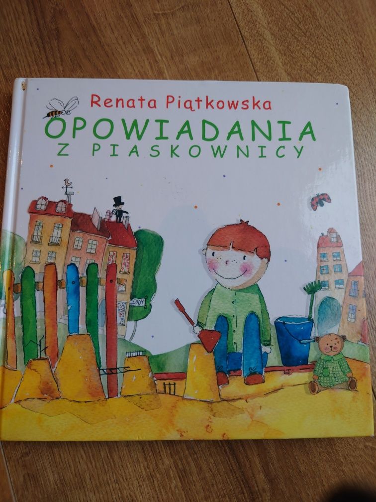 Książka dla dzieci "opowiadania z piaskownicy"