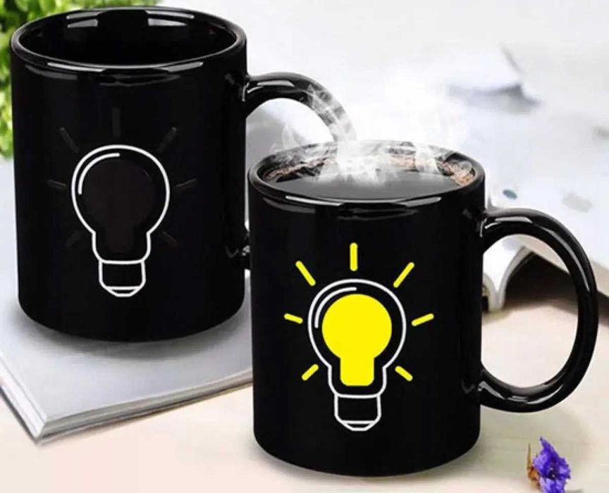 Чашка-хамелеон ЛАМПОЧКА