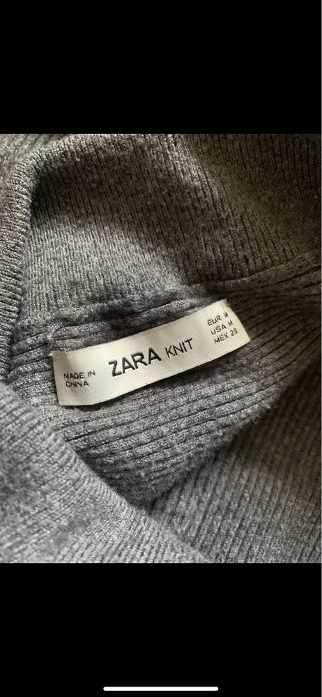 кофта с открытыми плечами zara