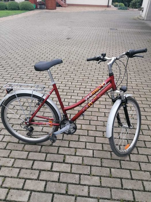 Rower Kross Grand Rondo up damski czerwony