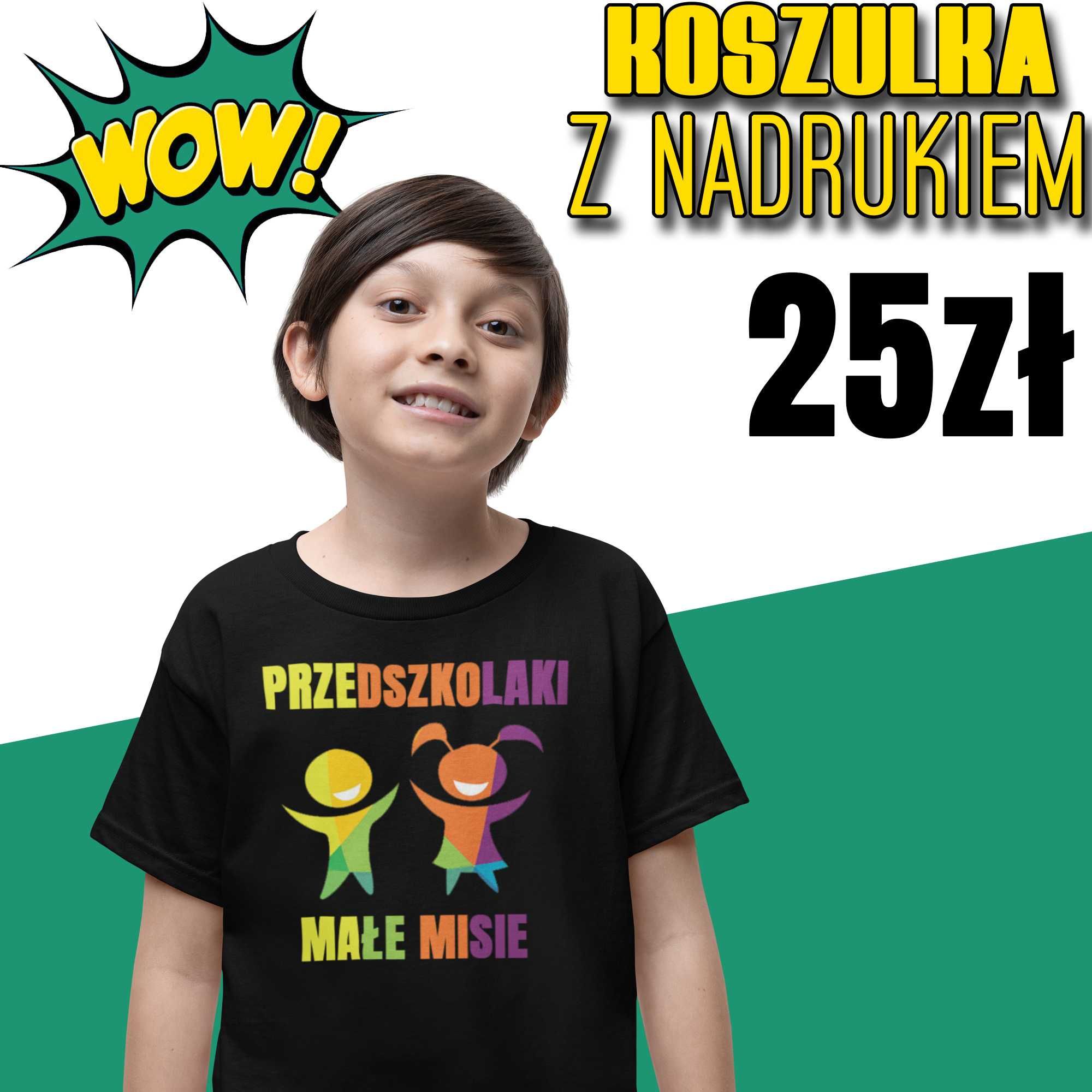 Oferta specjalna na koszulki z nadrukiem dla grup przedszkolnych