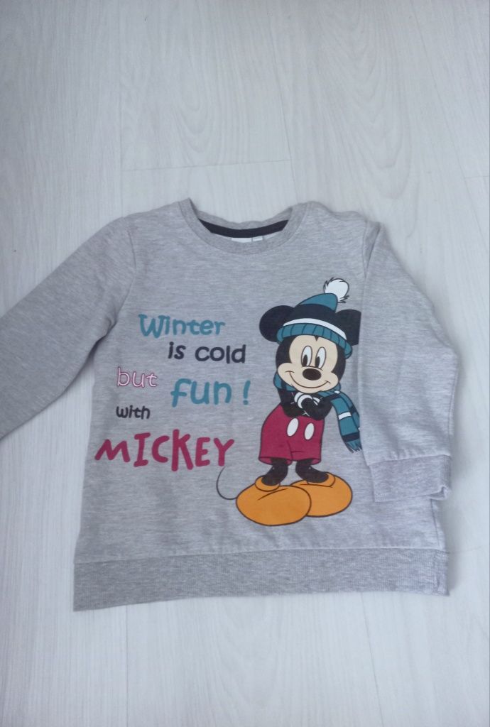 Bluza Mickey meszek jak nowa 98