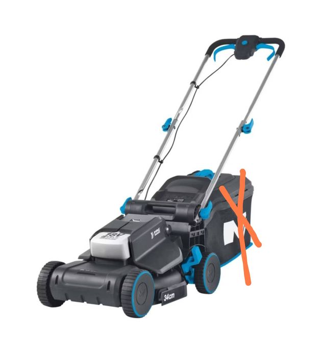 Kosiarka akumulatorowa macAllister 18v bez kosza akumulatorów ładowark