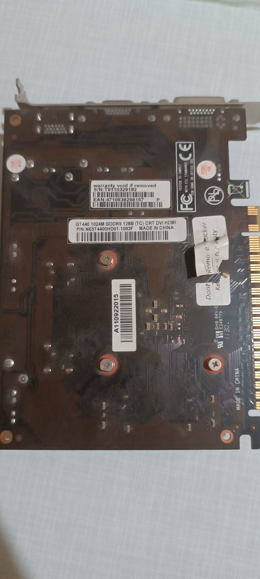 Видеокарта palit gt 440