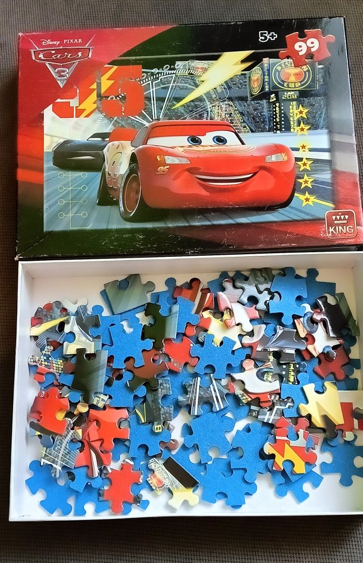 Puzzle Cars 99szt 33x22cm