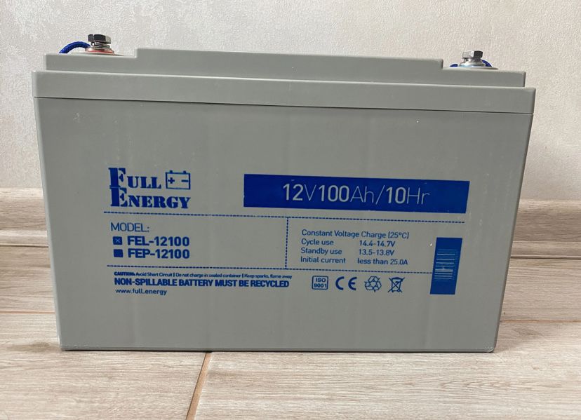 ХІТ Гелевый 100А 12В аккумулятор GEL AGM для ИБП ДБЖ бесперебойника