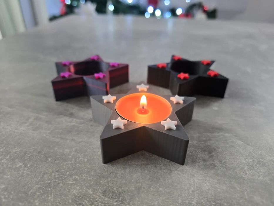 Suporte Vela Estrela Fofa