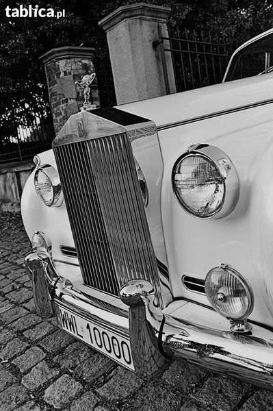 ROLLS-ROYCE - auto do ślubu retro klasyk mazowieckie