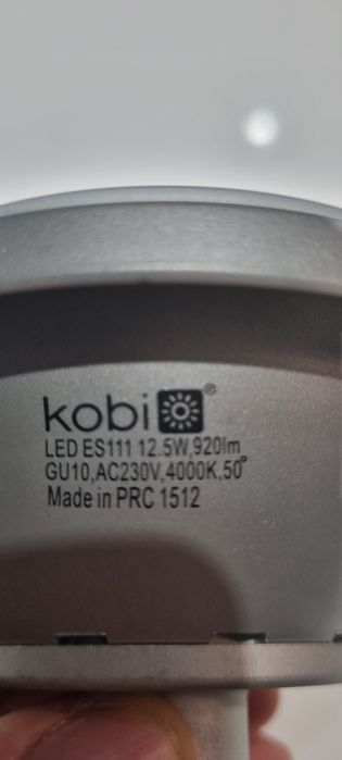 3x Lampka lampa naświetlacz żarówka LED ES111 12,5 w 920LM GU10 230V 5