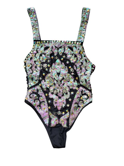 Nowy błyszczący strój kostium kąpielowy cekiny 38,M ASOS