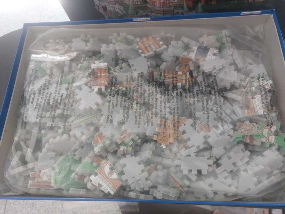 Puzzle selado 3d St. Basil's Cathedral Moscow 708 pecas