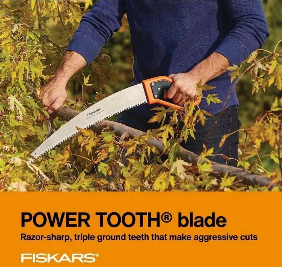 ПИЛКА FISKARS 65см З D-подібною ручкою по дереву фіскарс