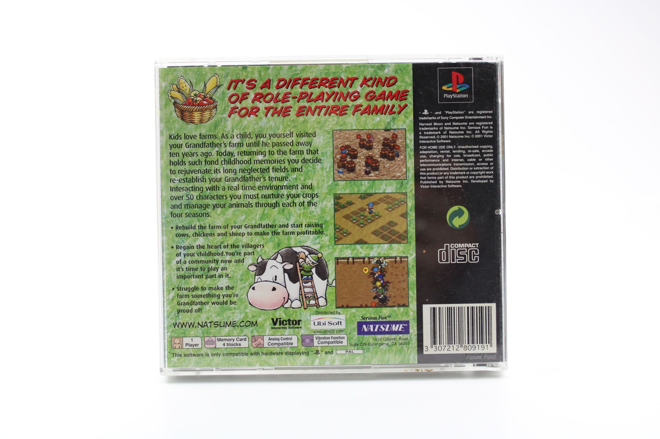 Gra Harvest Moon Back To Nature Sony PlayStation (PSX)