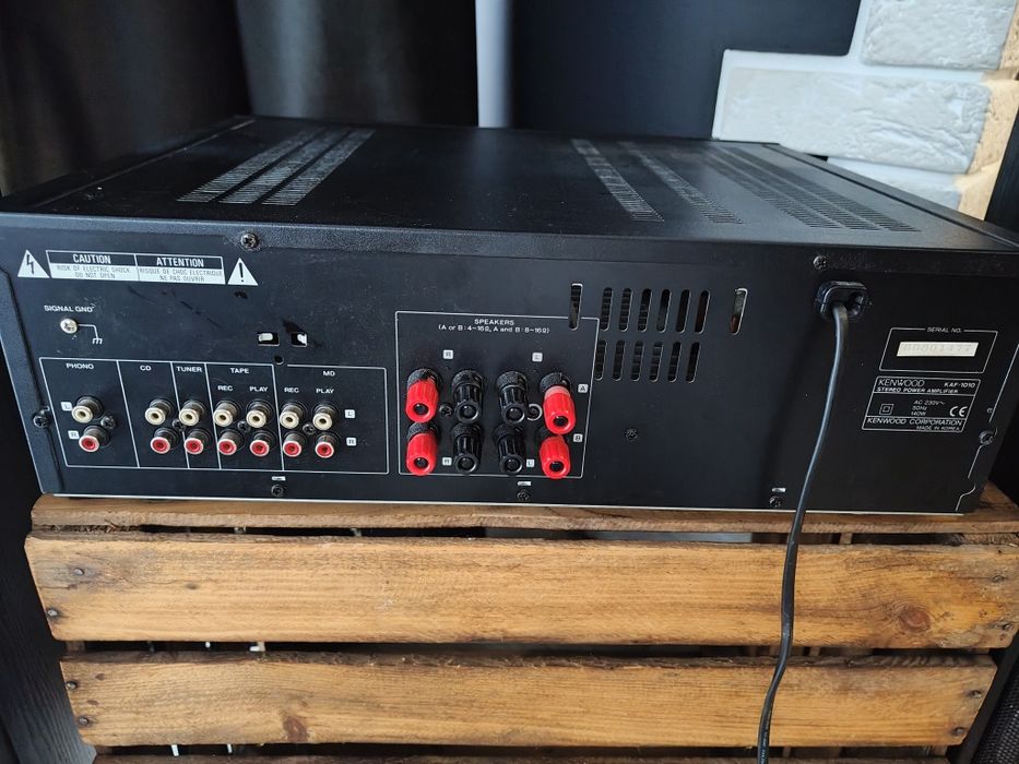 Na sprzedaż wzmacniacz Kenwood KAF 1010