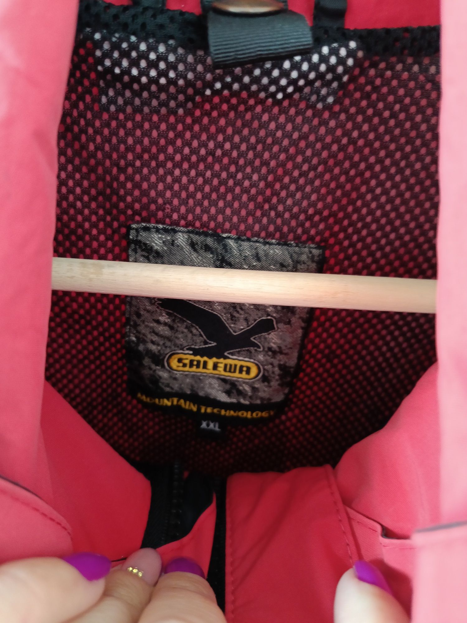 Kurtka Salewa XXL czerwona gore tex