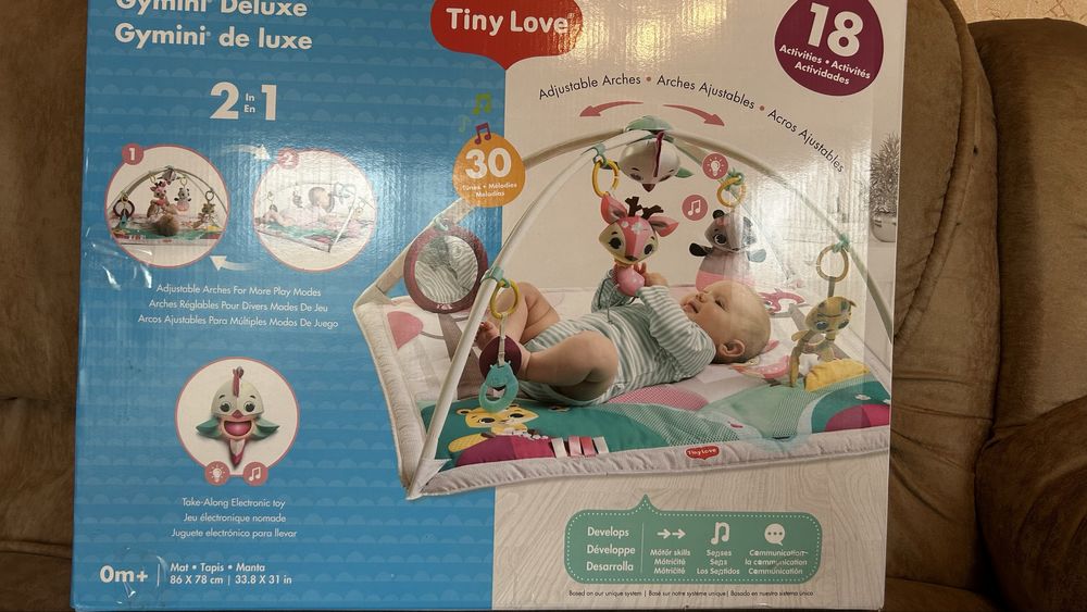 Розвиваючий килимок Tiny Love з дугами