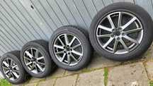 Felgi Mazda 17" 5x114,3 + Opony zimowe Pirelli 225/55R17